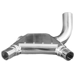 Collector / Muffler for BMW R 80ST, R 80 G/S PD and R65GS chrome