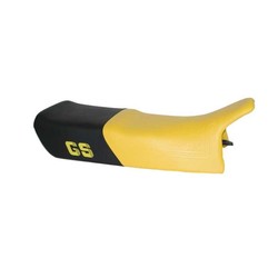 Double seat GS Paralever,black-yellow, high with LOGO