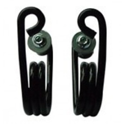 Ressorts en épingle noirs 2" avec kit de montage