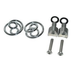 Spiral Springs Chrome 1" with Mounting