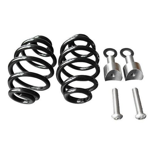 Spiral Springs Black 4" with Mounting
