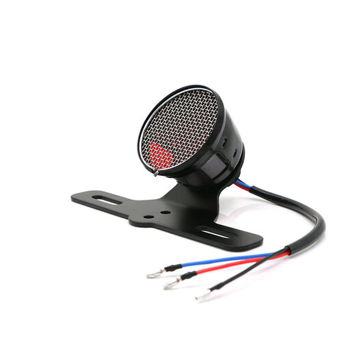 Mesh Cafe Tail Light with plate holder - Type 2