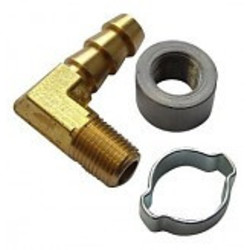 Oil / Fuel line kit 90° - Brass