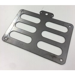 Support de plaque d'immatriculation pour feu à LED