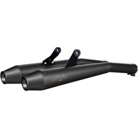 Sinfonia Muffler Set (2) Flat Black - Homologated BMW R100