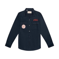 Sea Squalor Shirt Navy Blue