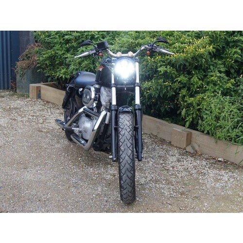 5,75" CREE LED BATES Style Headlight BOTTOM MOUNT