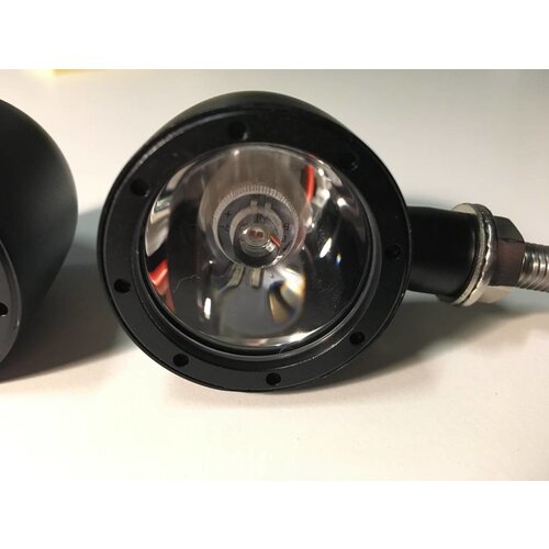 Set Bullet Achterlicht & Knipperlicht Combinatie Black