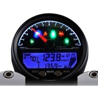 4453 Speedo With Black Housing 12.000RPM