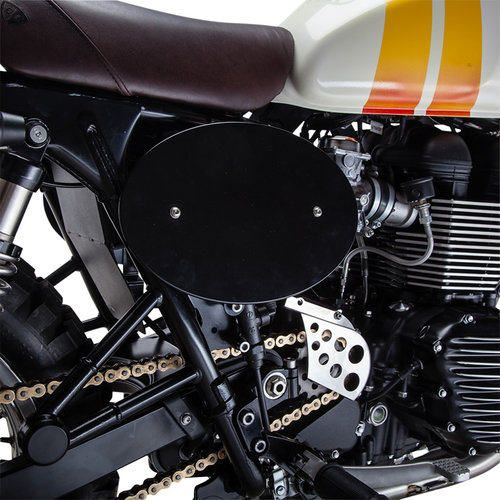 British Customs Vintage MX Nummerplaten Triumph Street Twin/Street Cup 16-18
