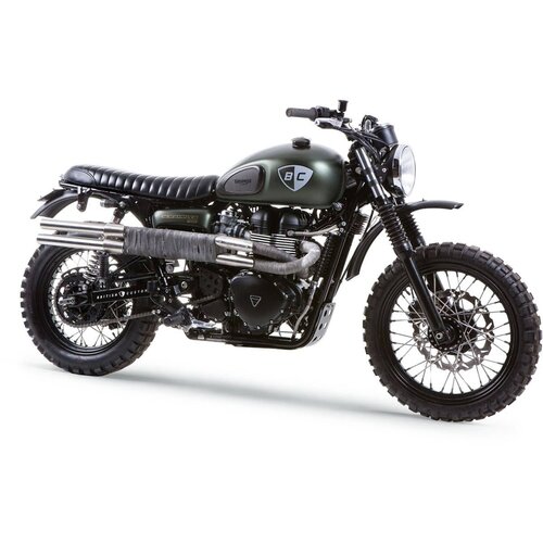 Fusil de chasse à canon coulissant style Triumph Scrambler 865 2006-2016