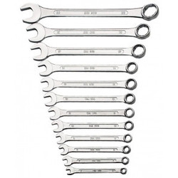 Combination wrench set 12 pcs DIN