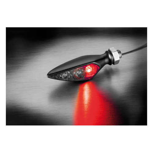 Kellermann Rhombus S DF Dark achterlicht / knipperlicht