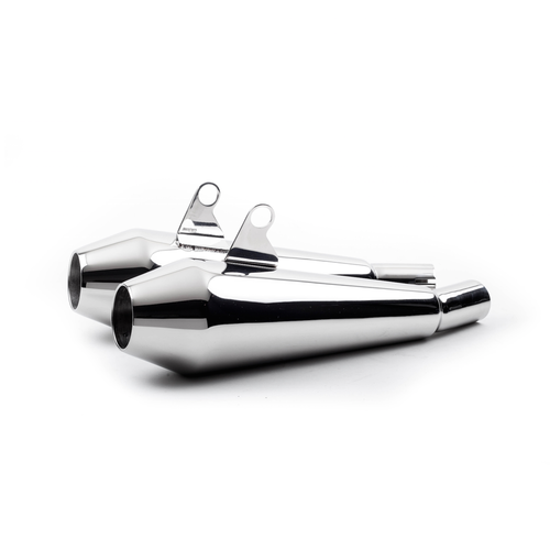 British Customs Shorty predator Pro Slip-on uitlaat voor Thruxton 900 04-15