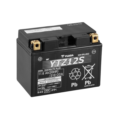 YTZ12S Maintenance Free Battery