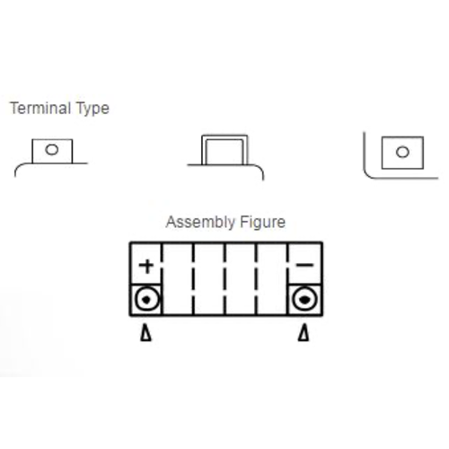 Batterie sans entretien YT9B-BS