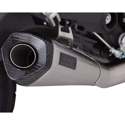 Vance & Hines Sport Slip-on Exhaust Brushed / Carbon Ducati Scrambler 15-18