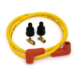 Accel Copper Spark Plug Cable Set 7MM Yellow