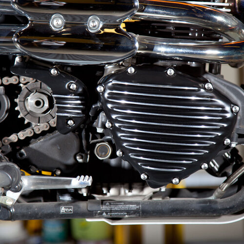 Gerippte Statorabdeckung Triumph T100 & 865 Modelle