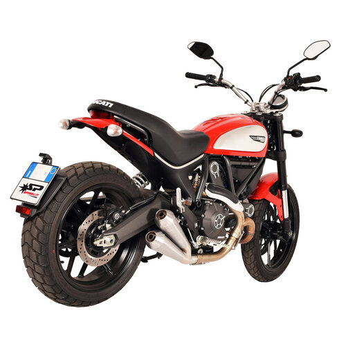 Spark Classic Exhaust Muffler Stainless Steel Ducati Scrambler 803