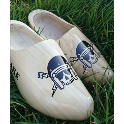 "Motorrad" Holzschuhe