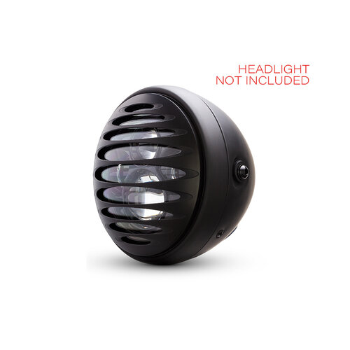 Grille de phare design rayures ovales 7 "