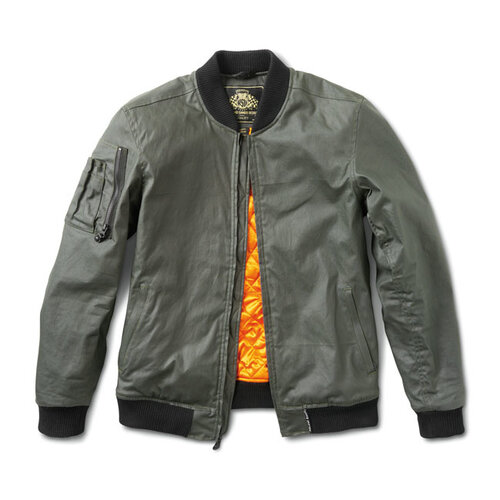 Roland Sands Squad Jacket Textile Green
