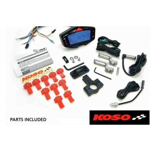 KOSO DB03-R Multi-Function Motorcycle Digital Dash Cockpit