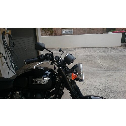 Shin Yo Mirror Agila Black Right