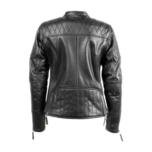 Damen Lederjacke Black Trinity
