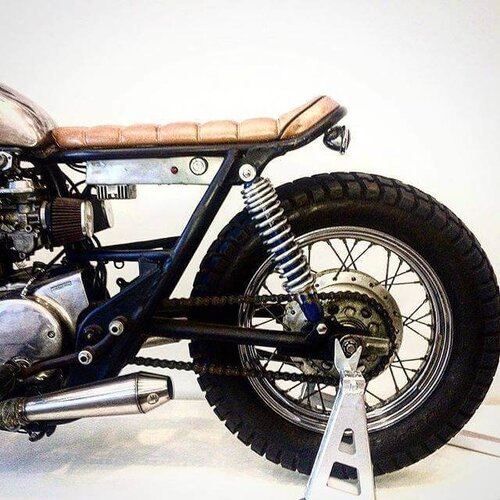 MCU Boucle arrière relevée 1" extra longue (15 degrés) 210MM