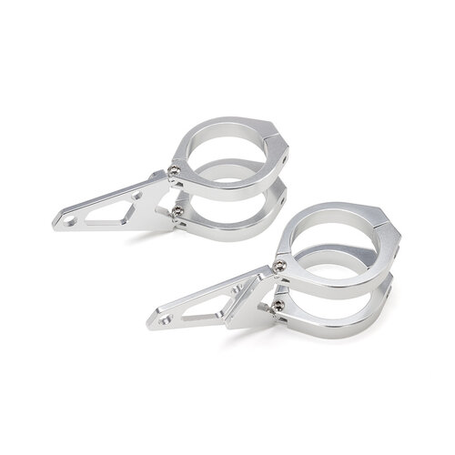 Luxuriöse Scheinwerfer Brackets "Blade" - Chrome