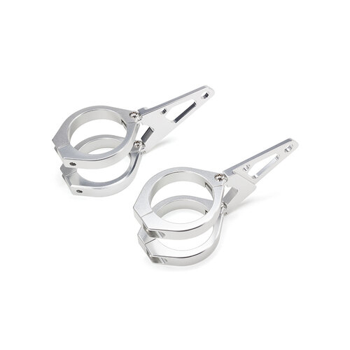 Luxe Koplamp Steunen / Lamporen "Blade" - Chrome