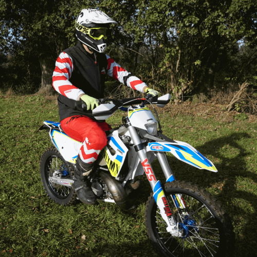 MCU Softshell Jas "OnlyMX" Rood/Zwart