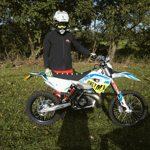 MCU Softshell Jas "OnlyMX" Rood/Zwart