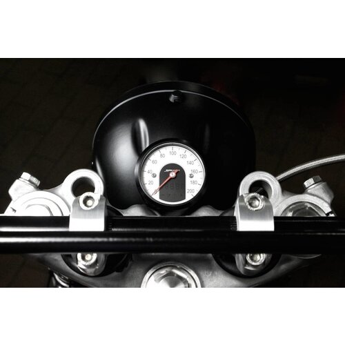 Yamaha SR400 - Support pour l'indicateur de vitesse Motoscope Tiny