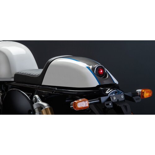 C.Racer Cafe Racer Zadel Met Remlicht voor Royal Enfield Continental GT 650 /  Interceptor 650