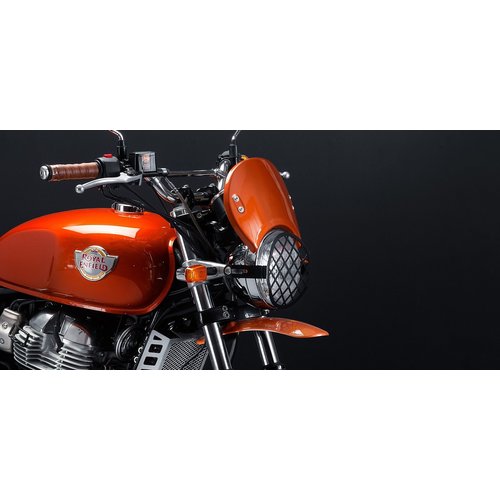 C.Racer Koplamp Grill voor Royal Enfield Interceptor 650 / Continental GT 650