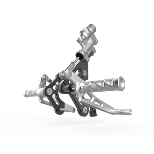 PowerBrick Rearset 2.0 kit for the BMW K75, K100 & K1100