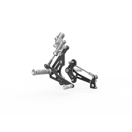 PowerBrick Rearset 2.0 kit for the BMW K75, K100 & K1100