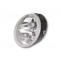 Headlight OVAL, black