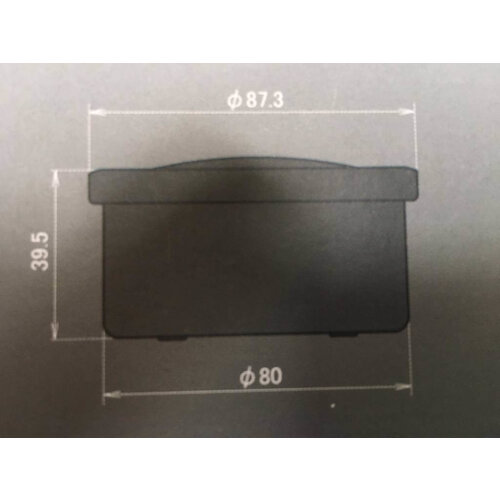 Daytona Velona Speedo mit Drehzahlmesser Schwartz 80MM 200KM/H