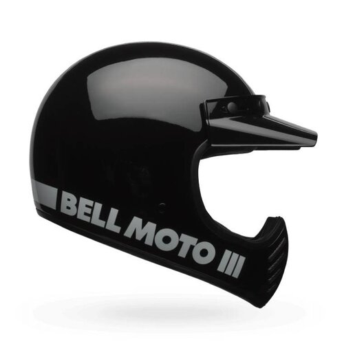 Bell Moto-3 Classic Helm Schwarz - XS