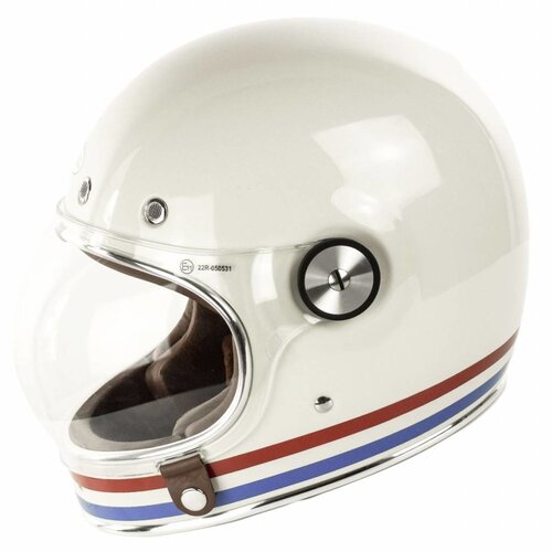 Bullitt Klassischer Stil Triple Threat Pearl White