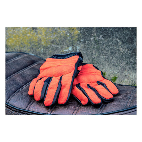 Roeg FNGR Motorcycle Gloves Textile FNGR Orange