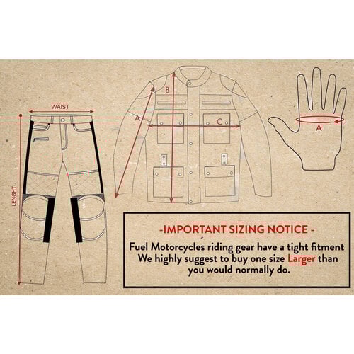 FUEL "Greasy" Selvedge hose