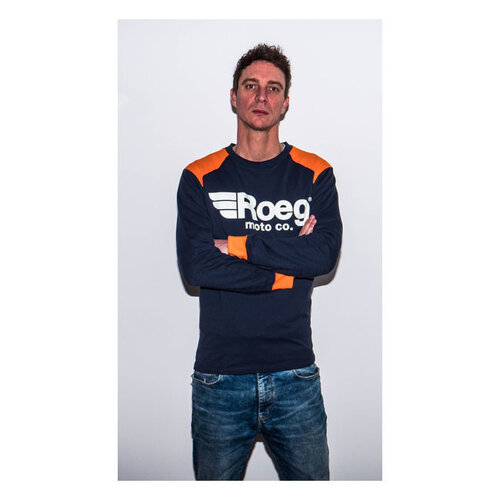 Roeg Ricky Jersey Navy/Oranje