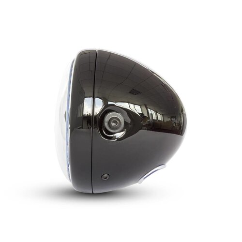 Phare avant noir Multi LED 7  "+ clignotants