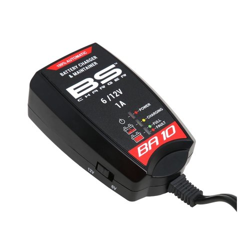 BS Battery STUNT! Battery charger / trickle charger BA10 6V / 12V 1000MA