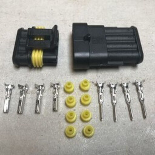 Supersealed Stecker AMP-Style  Komplett ( mehrere Größen verfügbar )